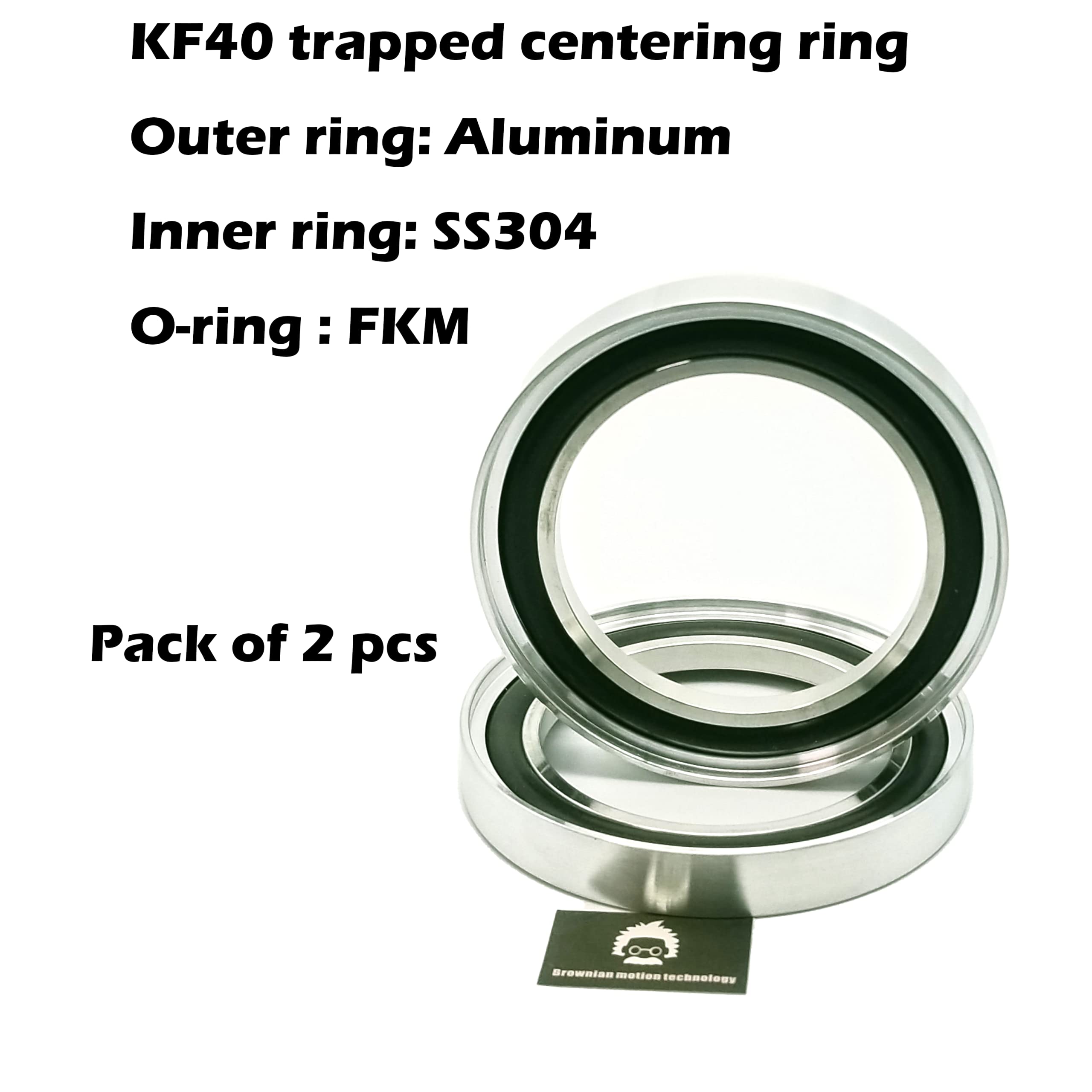 Amazon.com: ISO-KF KF40 NW40 trapped Centering Ring